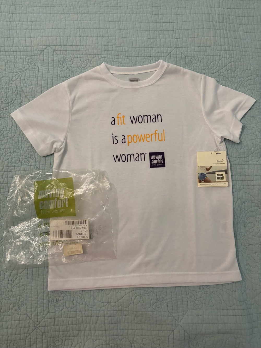 NWT “A Fit Woman Is A Powerful Woman” Tshirt - small